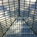 Laminated tempered glass skylight
